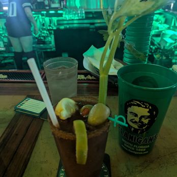 Flanigan's - Bloody Mary yum! - Seafood Near Me - Wellington, Florida