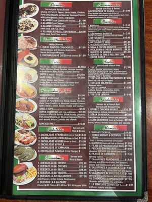 Menu photo 4 Las Ranas Cafe Los Angeles, CA