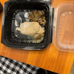 Bob Evans - Slow-Roasted Turkey & Dressing. This was $11.00 and change, REALLY!