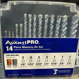 Drill bit set I was interested in.