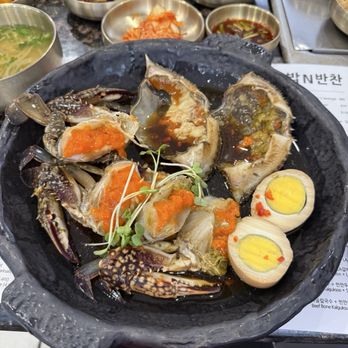 Bab N Banchan - Soy sauce marinated two whole crab - Korean Near Me - Torrance, California