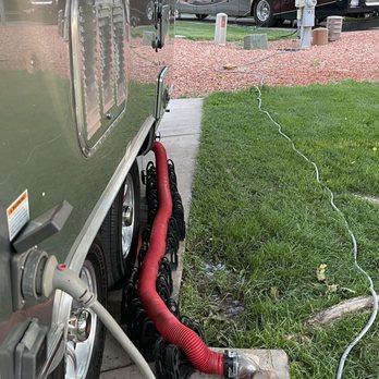 WillowWind RV Park - The electric pedestal is way too far away!  The sewage and drinking water are way too close for my comfort. - RV Parks Near Me - Hurricane, Utah
