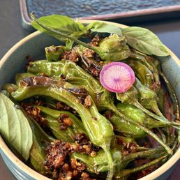 Shishito peppers