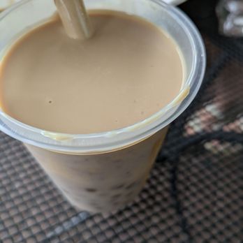 Moge Tee - The inside of it... - Bubble Tea Near Me - College Park, Maryland