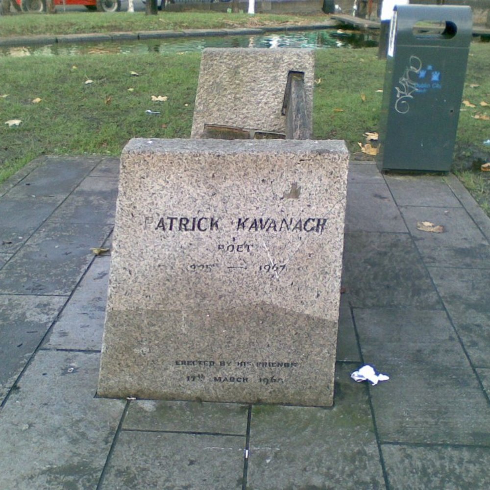 Patrick Kavanagh Seat - Landmarks & Historical Buildings Near Me - Dublin, D