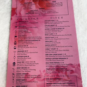 Rosa Sky - Menu - Lounges Near Me - Miami, Florida Rosa Sky - Menu - Lounges Near Me - Miami, Florida
