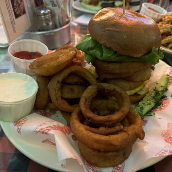 Roscoes - The Cowboy BBQ Bacon Burger - Delis Near Me - Chino Hills, California Roscoes - The Cowboy BBQ Bacon Burger - Delis Near Me - Chino Hills, California