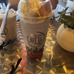 Halo Halo  Ube Latte