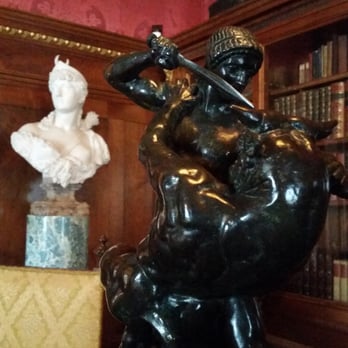 Flagler Museum - A statue from the library - Museums Near Me - Palm Beach, Florida