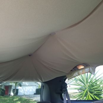 Mobile Headliner Service - Deteriorated headliner in a Dodge Caravan - Auto Upholstery Near Me Mobile Headliner Service - Deteriorated headliner in a Dodge Caravan - Auto Upholstery Near Me