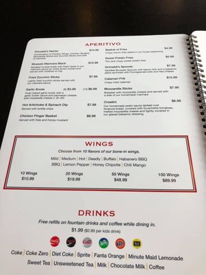 Menu photo 7 Vendetti's Cumming, GA