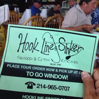 Hook Line & Sinker - Open your window and fish gets thrown in. What a country!! - Seafood Near Me - Dallas, Texas