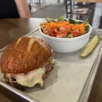 Food Fix Butcher & Baker - Porkstrami on pretzel roll - Food Trucks Near Me - Modesto, California Food Fix Butcher & Baker - Porkstrami on pretzel roll - Food Trucks Near Me - Modesto, California