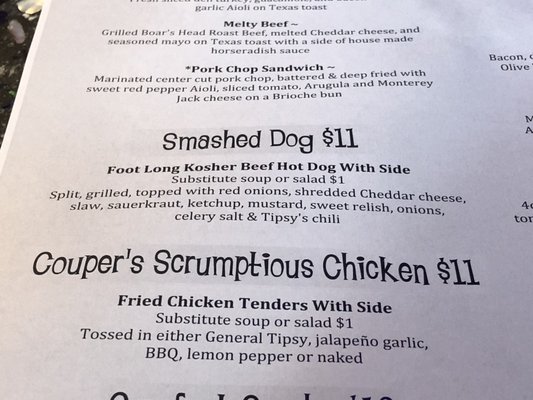 Menu photo 6 Tipsy McSway's Brunswick, GA