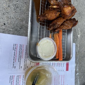 Underground Pizza - Honey old bay wings - Pizza Near Me - Baltimore, Maryland