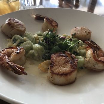 Chart House - Shrimp & Pan Seared Scallops - Seafood Near Me - Stateline, Nevada