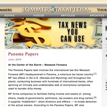 Robert L Sommers - Sommers-Taxapedia website - International Tax Specialist with numerous articles on tax law. - Tax Services Near Me - San Francisco, California Robert L Sommers - Sommers-Taxapedia website - International Tax Specialist with numerous articles on tax law. - Tax Services Near Me - San Francisco, California