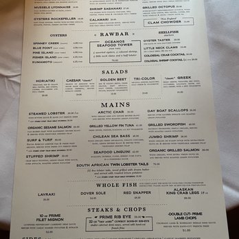 Oceanos Oyster Bar & Sea Grill - Menu - Seafood Near Me - Fair Lawn, New Jersey Oceanos Oyster Bar & Sea Grill - Menu - Seafood Near Me - Fair Lawn, New Jersey