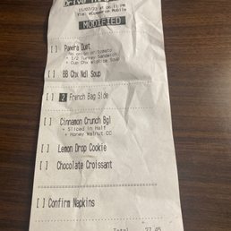 My order