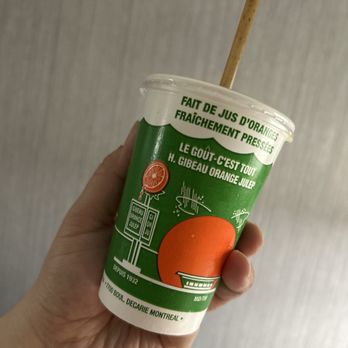Orange Julep - Petit Julep / Small Julep - Fast Food Near Me - Montreal, Quebec