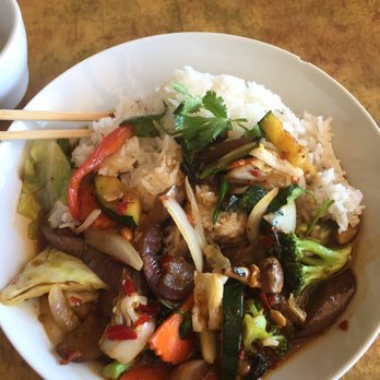 Thai Kitchen - Pad Eggplant, with very little eggplant? - Thai Near Me - Albuquerque, New Mexico