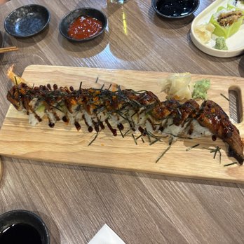 Carmel Sushi - Super Dragon Roll $22.95 - Korean Near Me - San Diego, California