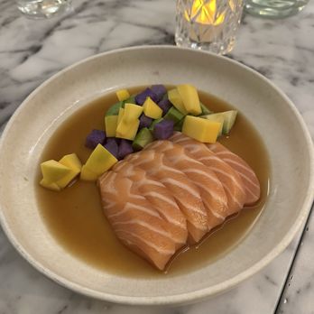 Green Tea Japanese Restaurant - Tropical Salmon - Japanese Near Me - Chicago, Illinois Green Tea Japanese Restaurant - Tropical Salmon - Japanese Near Me - Chicago, Illinois