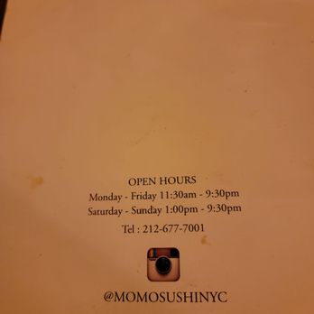MoMo Sushi - Sushi Bars Near Me - New York, New York MoMo Sushi - Sushi Bars Near Me - New York, New York