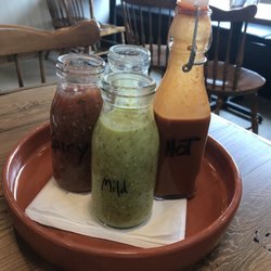 Cafe Mexico - Nice assortment of sauces