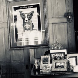 The blue dog