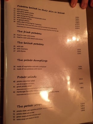 Menu photo 2 Kartoffelkeller Hamburg, HH Menu photo 2 Kartoffelkeller Hamburg, HH