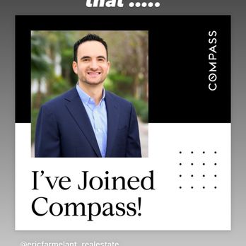 Eric Farmelant - COMPASS - I've partnered with compass! - Real Estate Agents Near Me - Miami, Florida