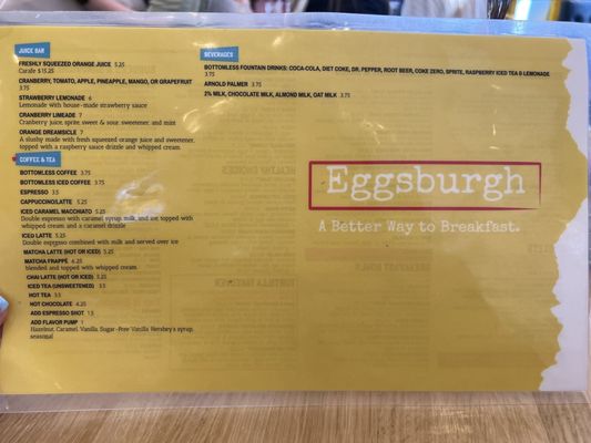 Menu photo 6 Eggsburgh Salt Lake City, UT