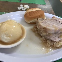 North Point Diner - Pork and sauerkraut Saturday special