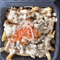 The Wandering Asian - Frytopia bowl with pork and sauce