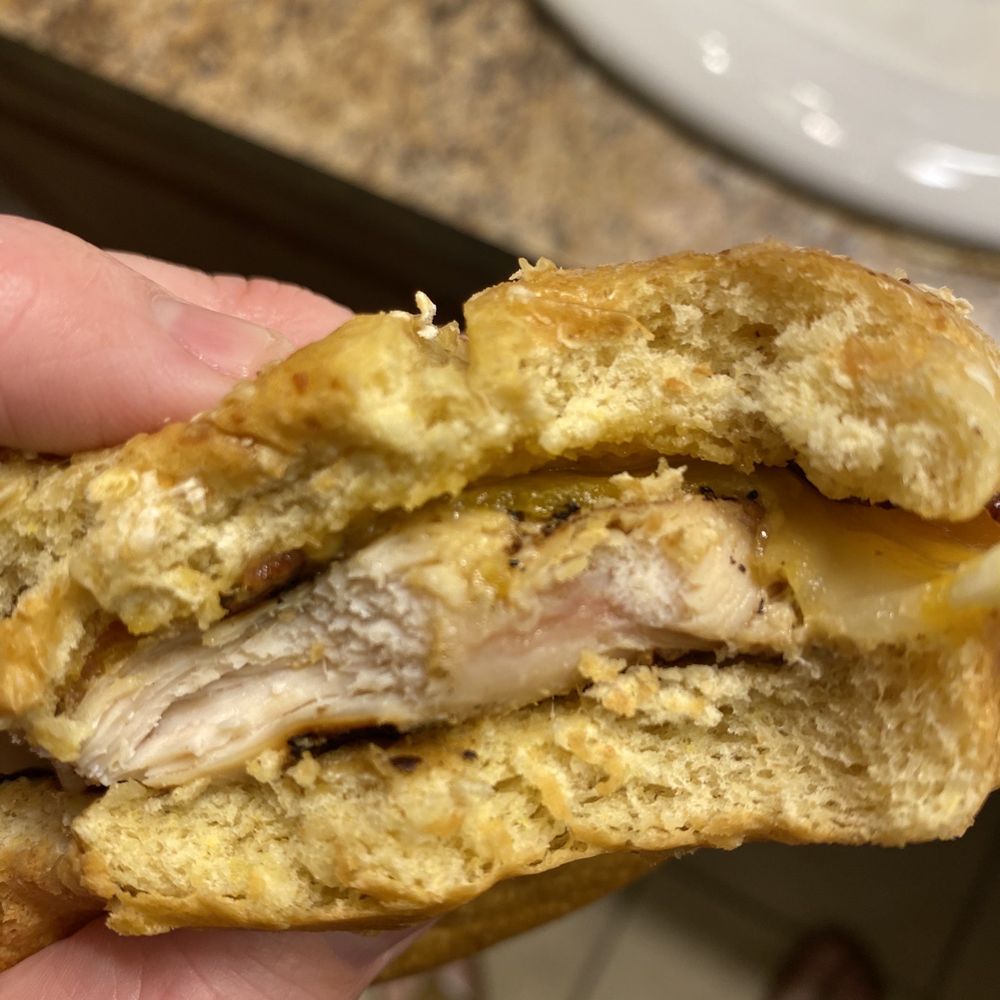 Chick-fil-A - Under cooked Chick-fil-A- Grilled Chicken Club Sandwich - Fast Food Near Me - Winter Garden, Florida Chick-fil-A - Under cooked Chick-fil-A- Grilled Chicken Club Sandwich - Fast Food Near Me - Winter Garden, Florida