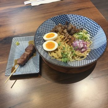 Marufuku Ramen - Dublin - A5 Wagyu Maze Soba and A5 Wagyu Skewer (1 Skewer) - Ramen Near Me - Dublin, California Marufuku Ramen - Dublin - A5 Wagyu Maze Soba and A5 Wagyu Skewer (1 Skewer) - Ramen Near Me - Dublin, California
