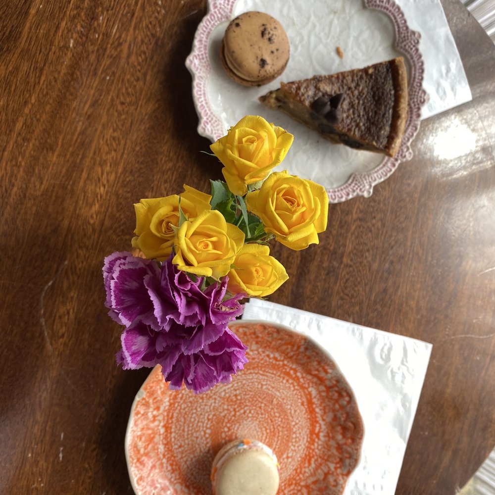 Chocolate Pi - The macaroons and brown butter pie with chocolate chips were amazing! - Desserts Near Me - Tampa, Florida Chocolate Pi - The macaroons and brown butter pie with chocolate chips were amazing! - Desserts Near Me - Tampa, Florida