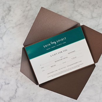 SkinSpirit - Austin - Give the gift of glowing skin with a gift card! Email, digital download, and print options available. - Skin Care Near Me - Austin, Texas