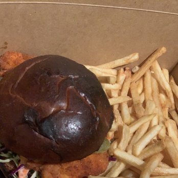 Flippin' Birds -  burger and french fries - Chicken Shop Near Me - Los Angeles, California