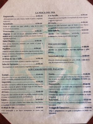 Menu photo 3 Palacio Marino Ciudad Constitución, BCS