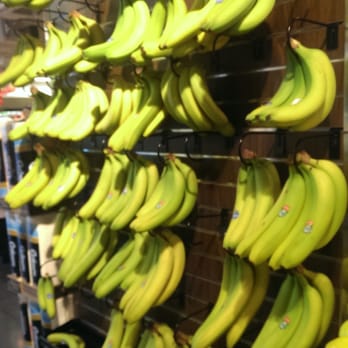 T&T Supermarket - The banana wall.. this is actually smart, and saves space! - International Grocery Near Me - Richmond, British Columbia T&T Supermarket - The banana wall.. this is actually smart, and saves space! - International Grocery Near Me - Richmond, British Columbia
