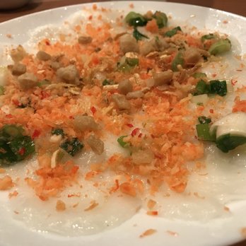 King Com Tam - #13 Banh Beo Tom Chay (Rice cake with dried shrimp and crispy pork) SO GOOD! - Vietnamese Near Me - San Gabriel, California King Com Tam - #13 Banh Beo Tom Chay (Rice cake with dried shrimp and crispy pork) SO GOOD! - Vietnamese Near Me - San Gabriel, California