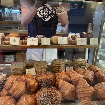 Swedish Hill - Pastries case Jun 2024 - Cafes Near Me - Austin, Texas
