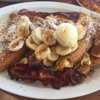 Start Fresh Cafe - Another pic of this crazy good Honey Bunches of French Toast - American Near Me - Oceanside, California