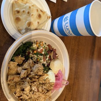 Luna Grill Cerritos - Santorini Bowl - Mediterranean Near Me - Cerritos, California