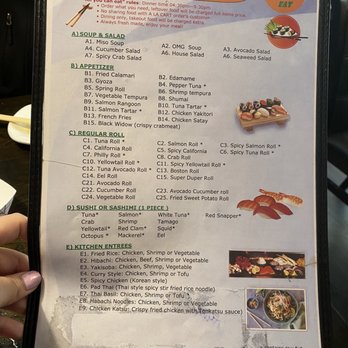 OMG Sushi - Menu - Sushi Bars Near Me - Newport News, Virginia OMG Sushi - Menu - Sushi Bars Near Me - Newport News, Virginia