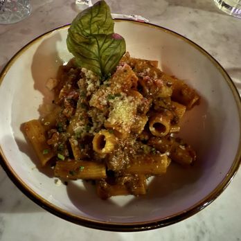 Balan's - Rigatoni Bolognese - Cocktail Bars Near Me - Miami, Florida Balan's - Rigatoni Bolognese - Cocktail Bars Near Me - Miami, Florida