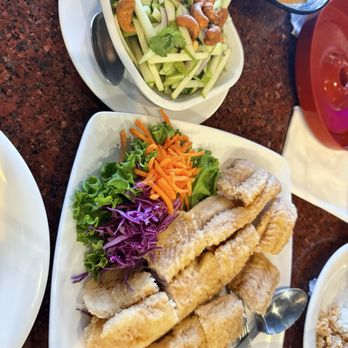 Thippawan Thai Restaurant - Fried fish filet - Thai Near Me - Rancho Cucamonga, California
