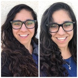Toni listened to my requests and still managed to give my curls a life of their own and bring out their vibrancy!